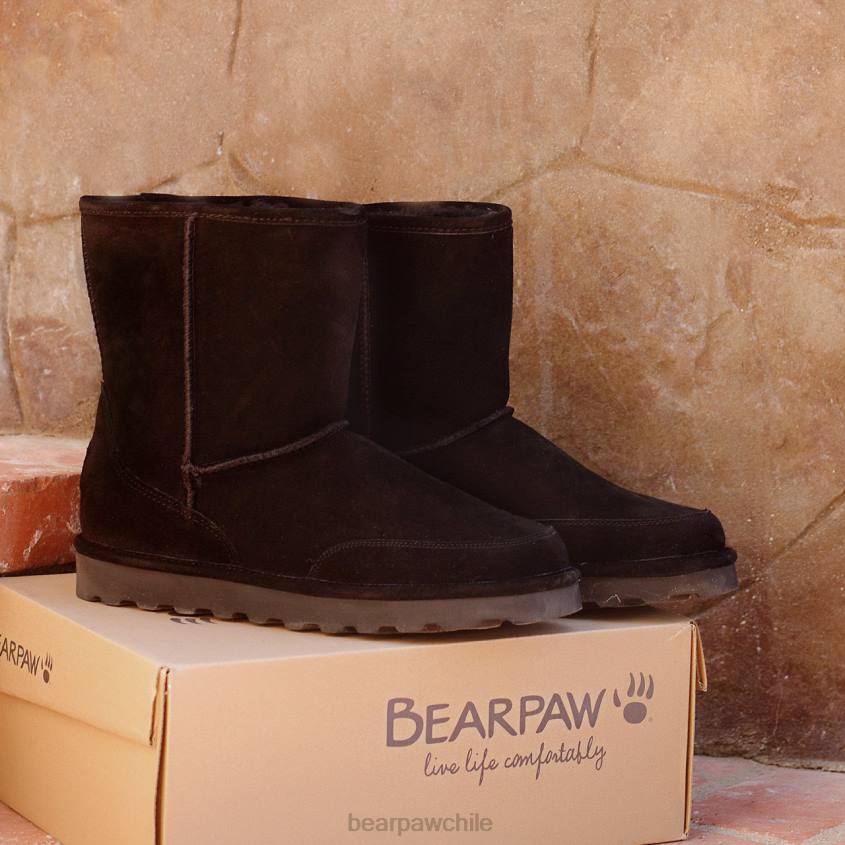 botas BEARPAW brady ancho negro hombres PD28511