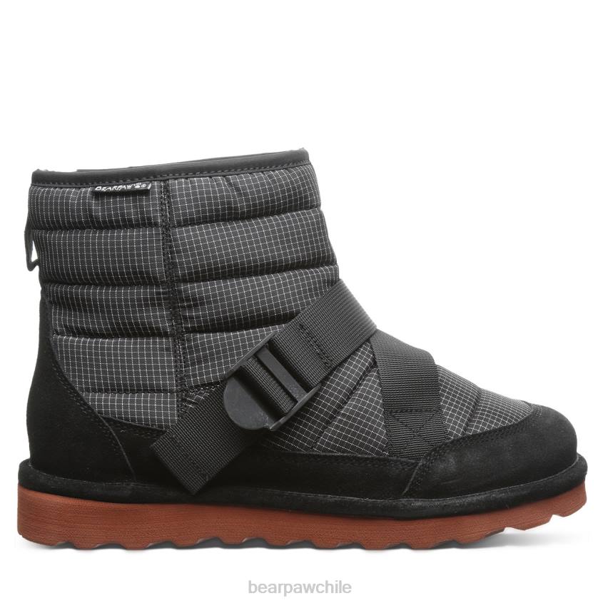 botas BEARPAW conner negro hombres PD28515