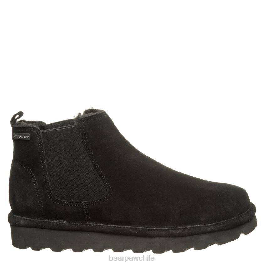 botas BEARPAW dibujó negro hombres PD28522