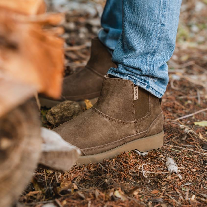 botas BEARPAW mella foca marrón hombres PD28516