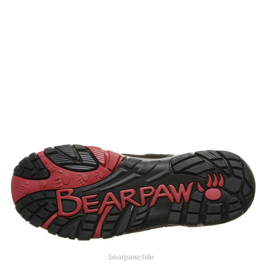 caminantes BEARPAW brock ancho Gris oscuro hombres PD28557