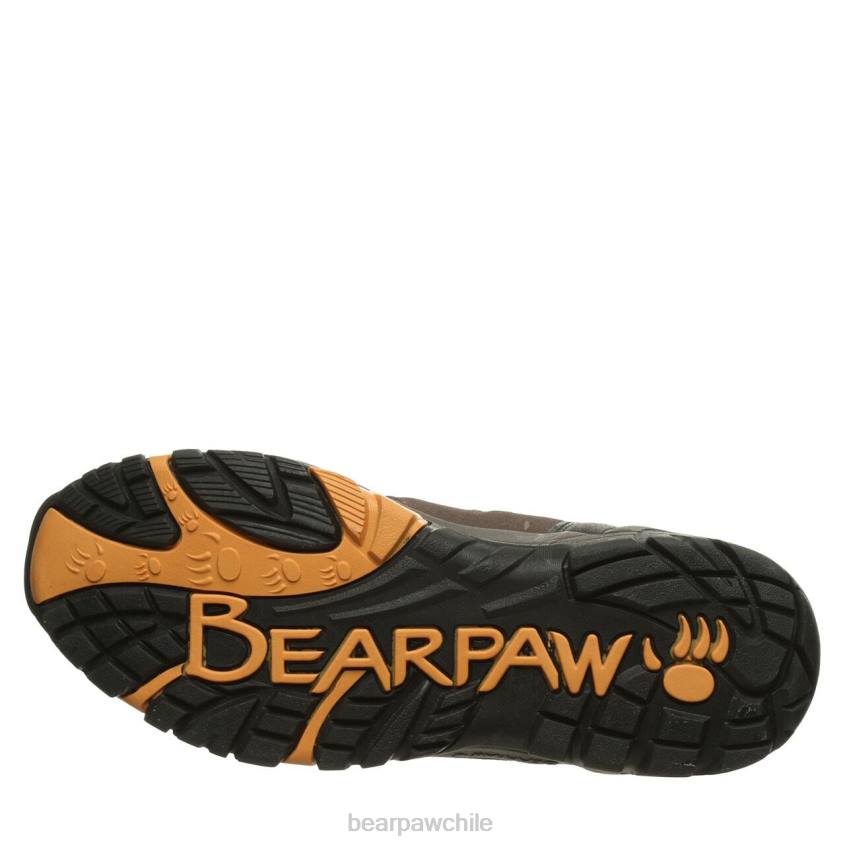 caminantes BEARPAW brock ancho gris pardo hombres PD28547