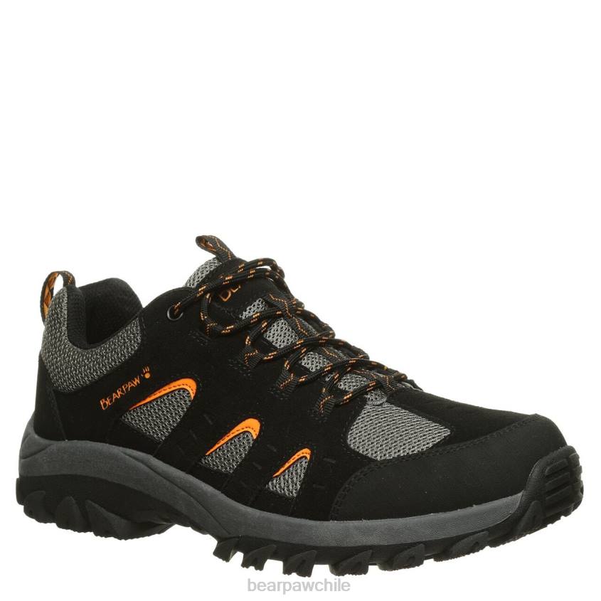 caminantes BEARPAW resplandor negro/naranja hombres PD28556