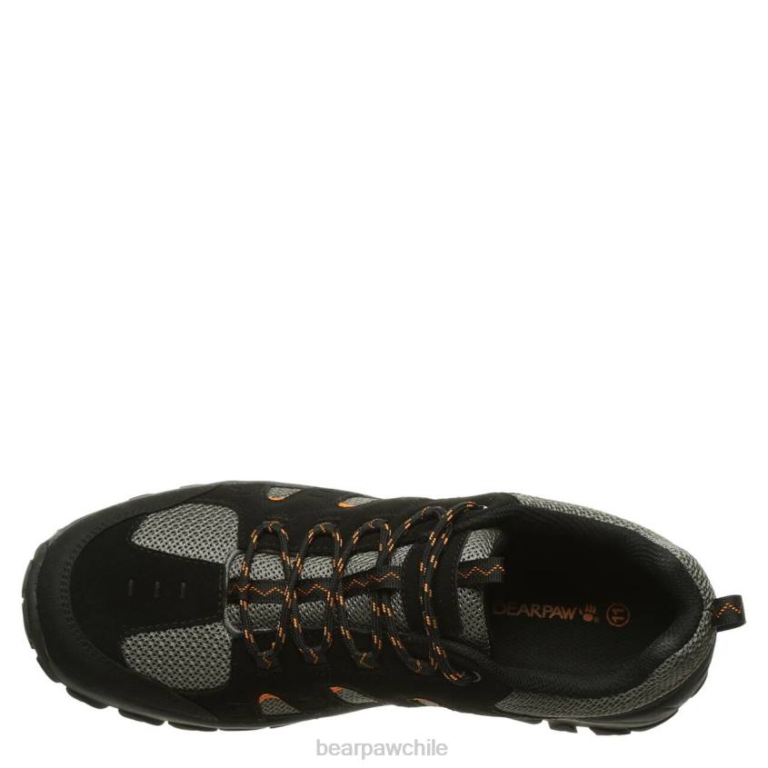 caminantes BEARPAW resplandor negro/naranja hombres PD28556