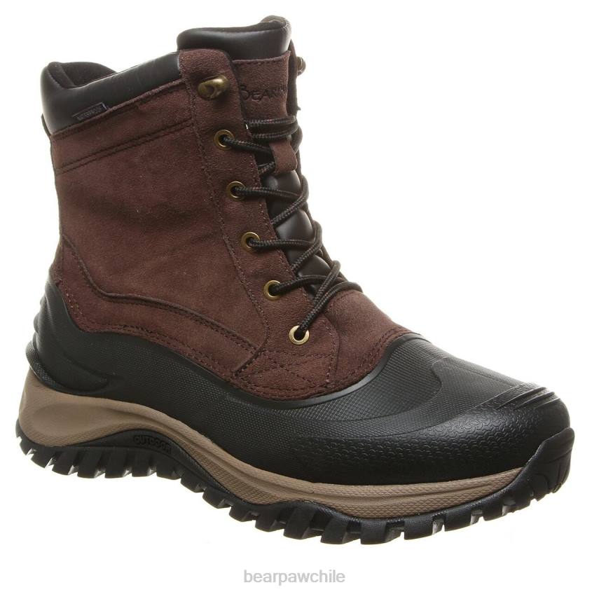 caminantes BEARPAW tetón chocolate hombres PD28558