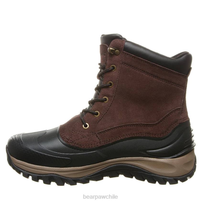 caminantes BEARPAW tetón chocolate hombres PD28558