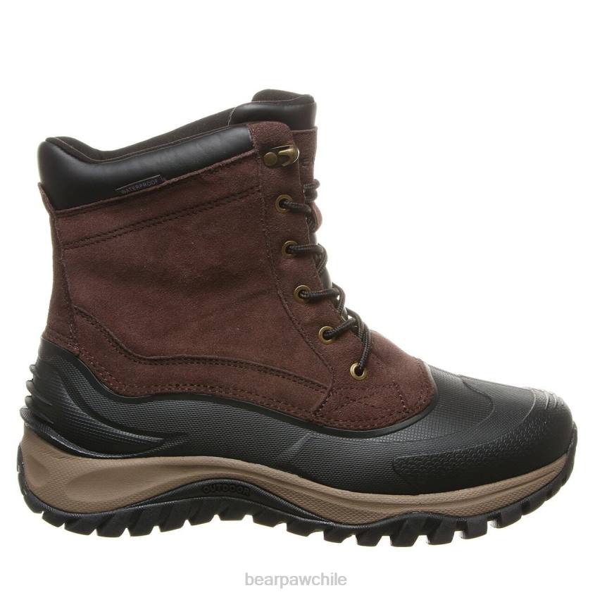 caminantes BEARPAW tetón chocolate hombres PD28558