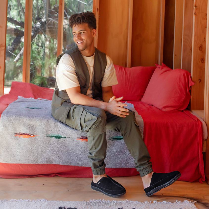 zapatillas BEARPAW bruce negro hombres PD28526