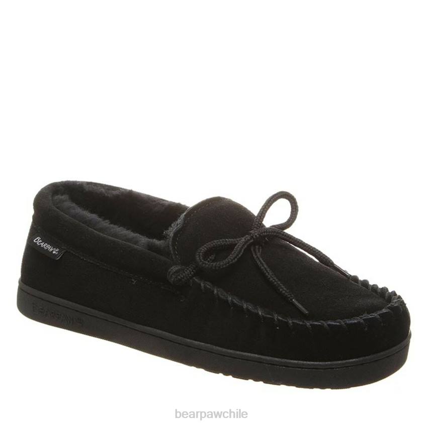 zapatillas BEARPAW moc ii ancho negro hombres PD28527