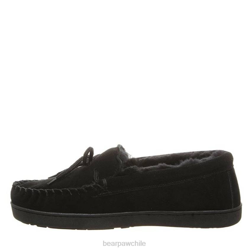 zapatillas BEARPAW moc ii ancho negro hombres PD28527