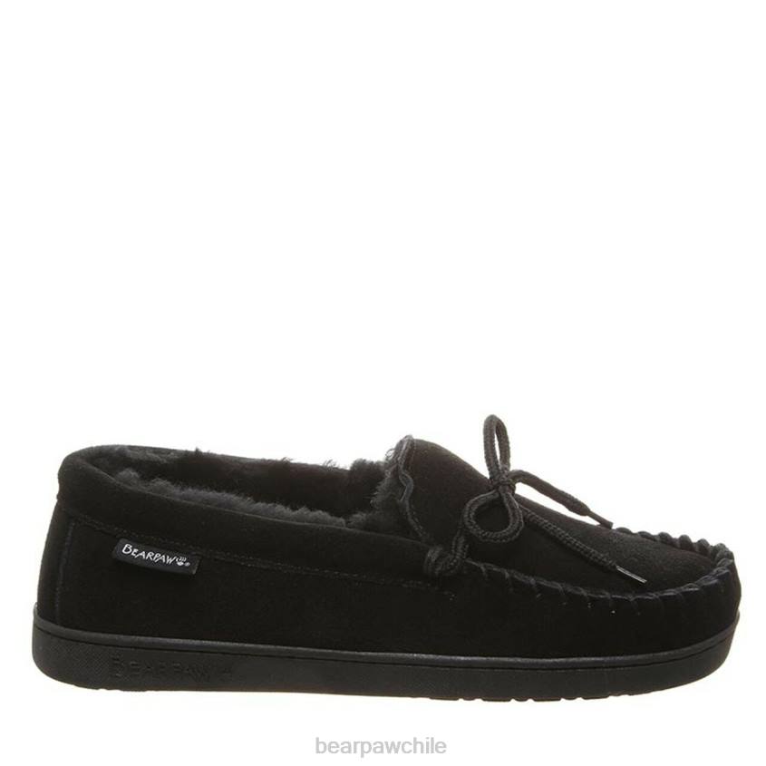 zapatillas BEARPAW moc ii ancho negro hombres PD28527