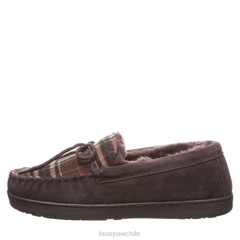 zapatillas BEARPAW moc ii chocolate multi punto hombres PD28541