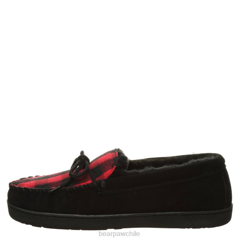 zapatillas BEARPAW moc ii punto múltiple negro hombres PD28542