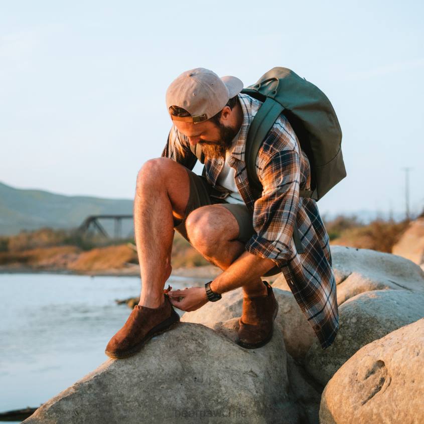 zapatos BEARPAW Jacobo cacao hombres PD28562