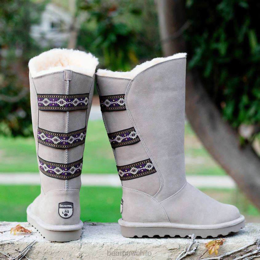 botas BEARPAW Violeta champiñón mujer PD28147