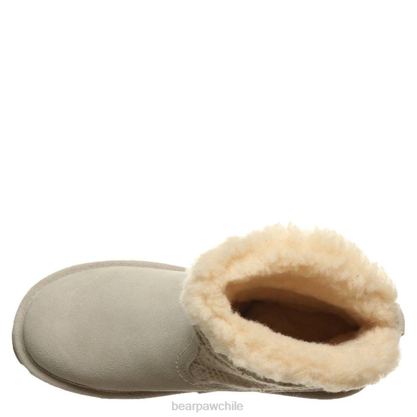 botas BEARPAW Virginia blanco de invierno mujer PD28235