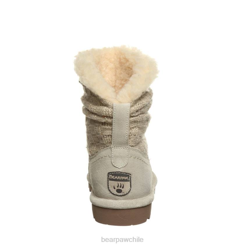 botas BEARPAW Virginia blanco de invierno mujer PD28235