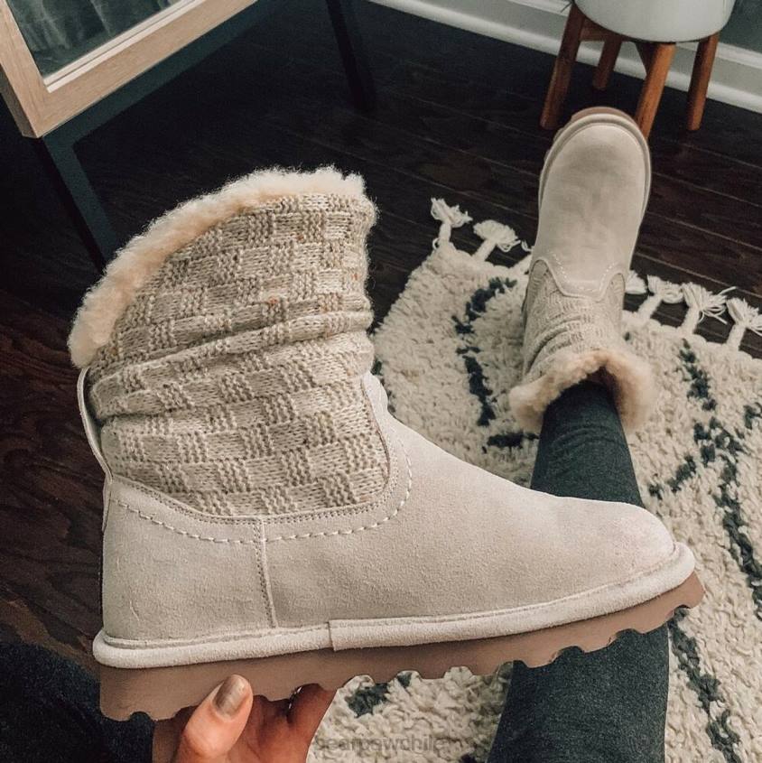 botas BEARPAW Virginia blanco de invierno mujer PD28235