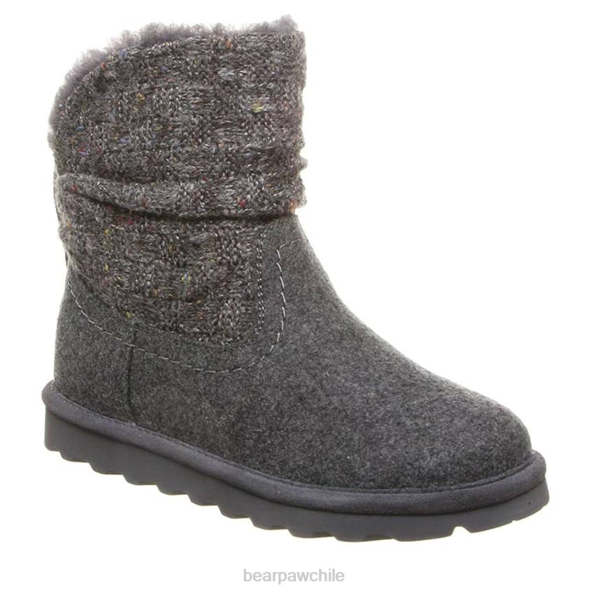 botas BEARPAW Virginia gris mujer PD28237
