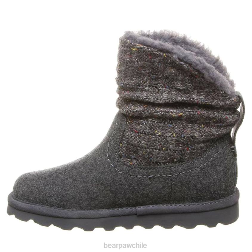 botas BEARPAW Virginia gris mujer PD28237