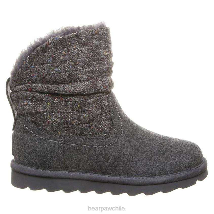 botas BEARPAW Virginia gris mujer PD28237