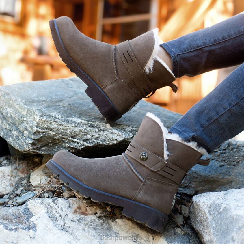 botas BEARPAW Wellston foca marrón mujer PD2866