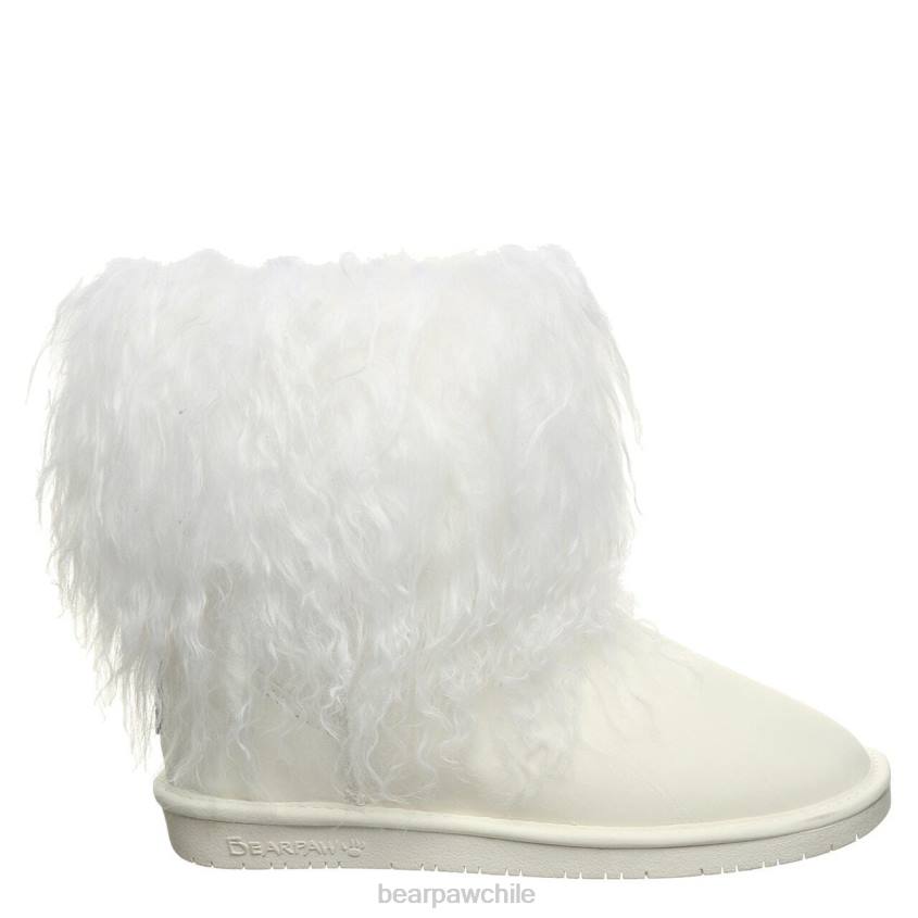 botas BEARPAW abucheo blanco mujer PD28106