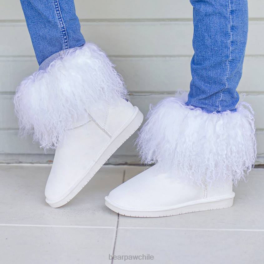 botas BEARPAW abucheo blanco mujer PD28106