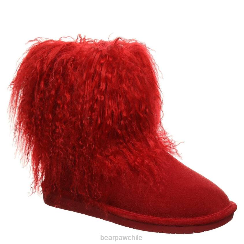 botas BEARPAW abucheo rojo mujer PD28132