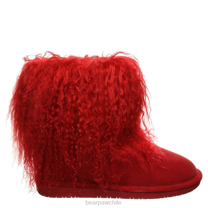 botas BEARPAW abucheo rojo mujer PD28132
