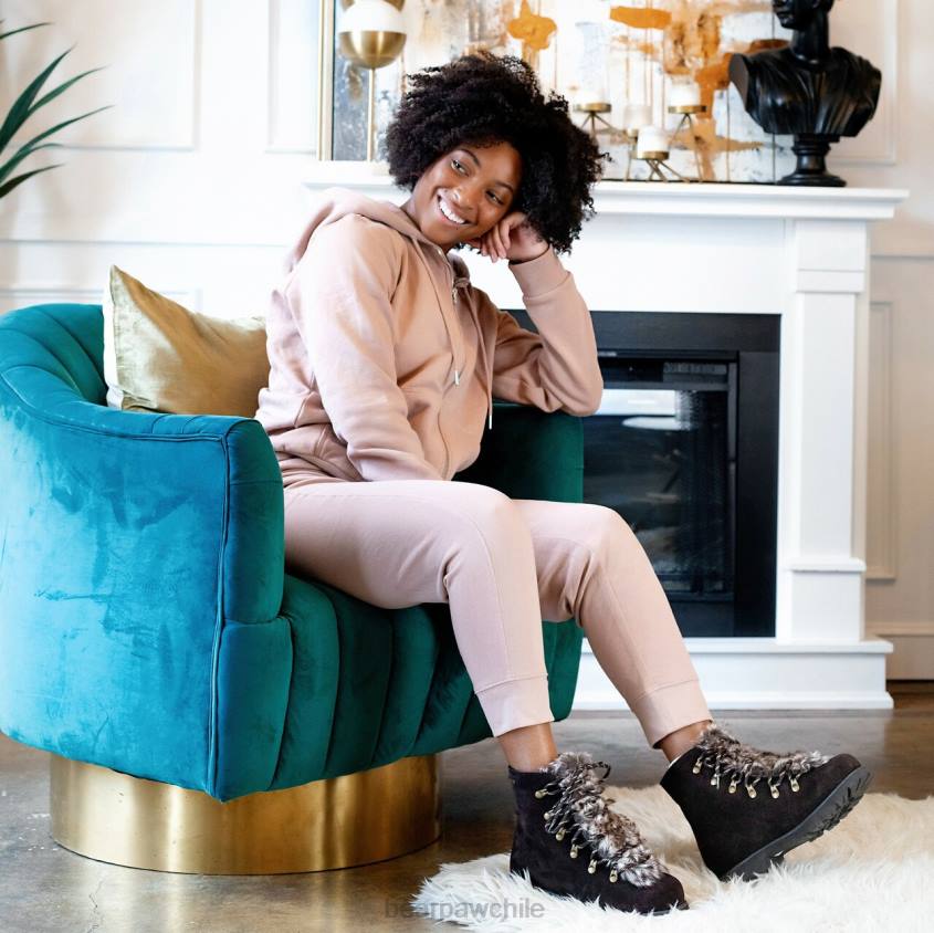 botas BEARPAW alisa chocolate mujer PD28146