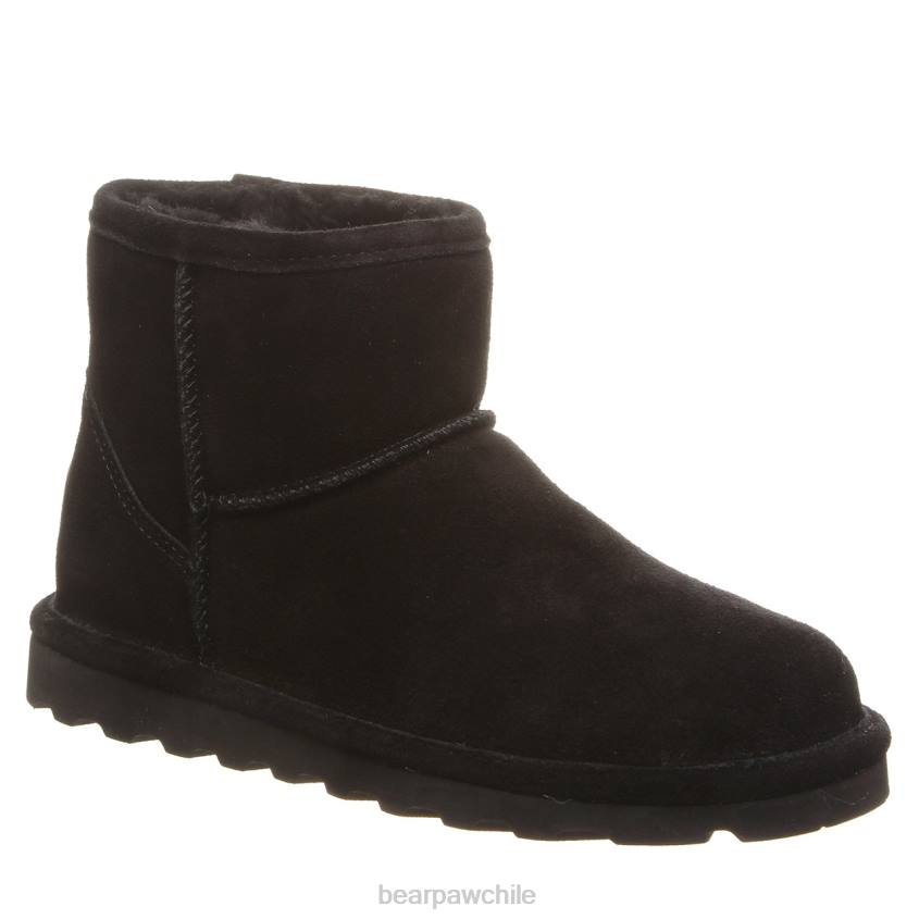 botas BEARPAW alyssa ancho negro mujer PD2880
