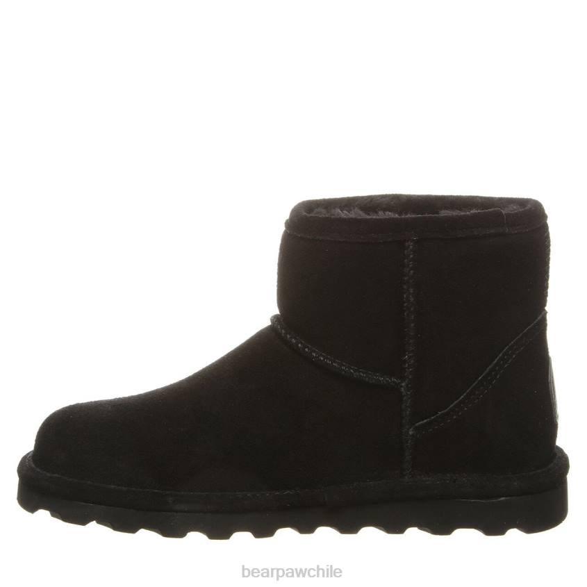 botas BEARPAW alyssa ancho negro mujer PD2880