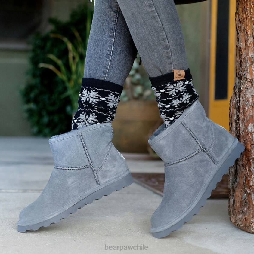 botas BEARPAW alyssa carbón mujer PD28239