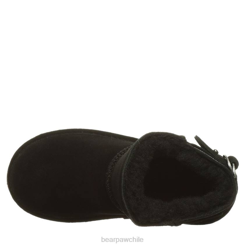 botas BEARPAW betty caviar negro mujer PD2848