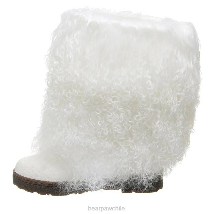 botas BEARPAW boetis blanco mujer PD28118