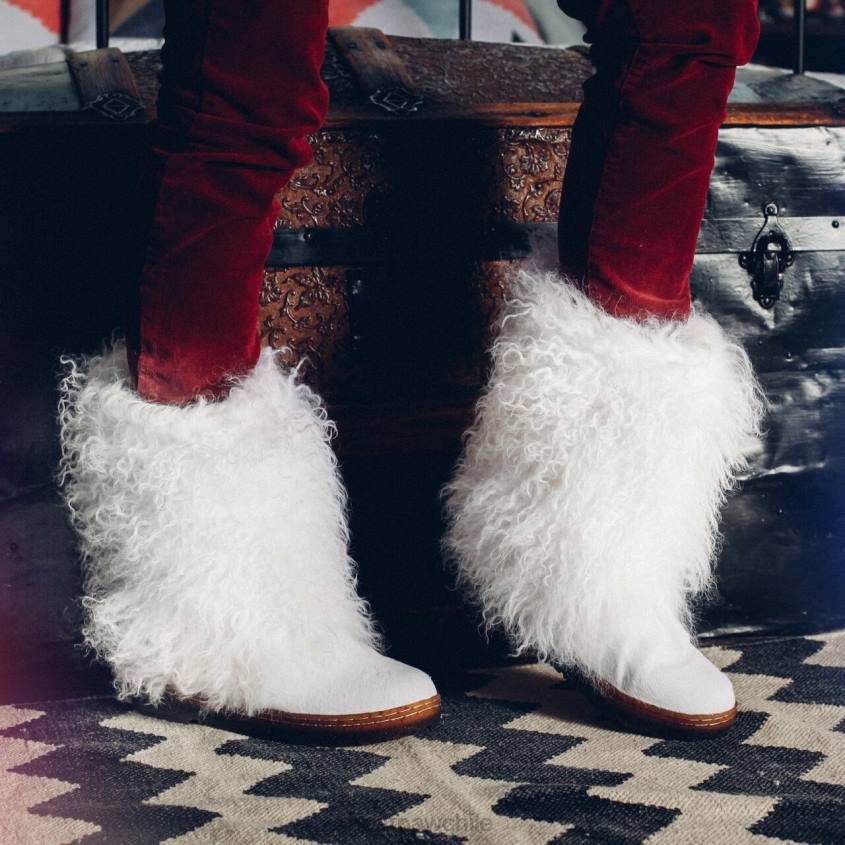 botas BEARPAW boetis blanco mujer PD28118