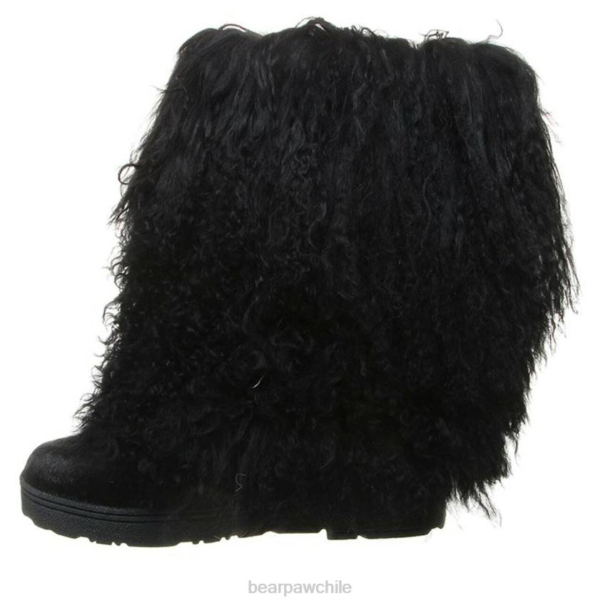 botas BEARPAW boetis negro mujer PD28119
