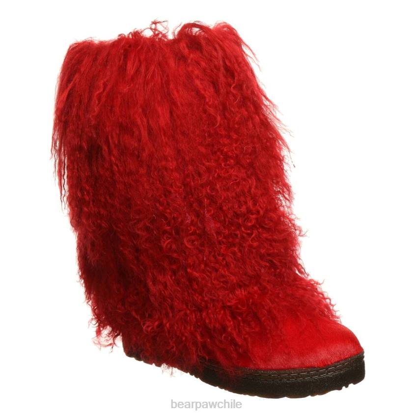 botas BEARPAW boetis rojo mujer PD28117