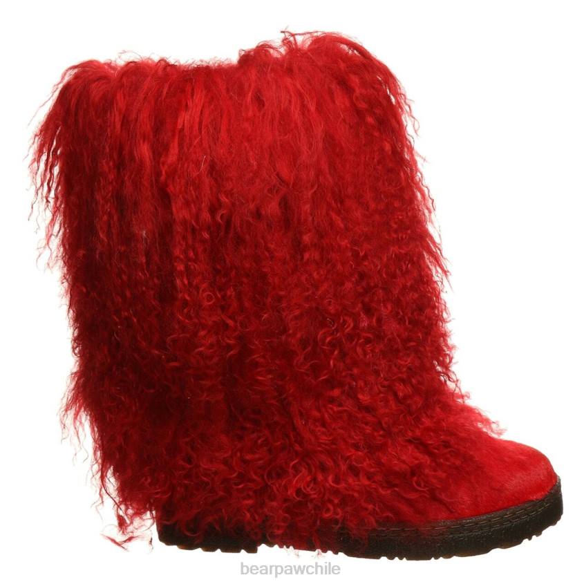 botas BEARPAW boetis rojo mujer PD28117
