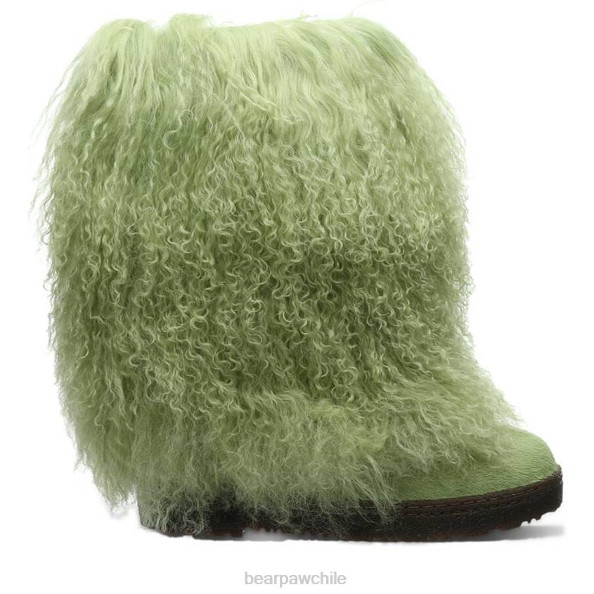 botas BEARPAW boetis verde mujer PD28260