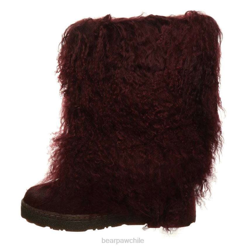 botas BEARPAW boetis vino mujer PD28116
