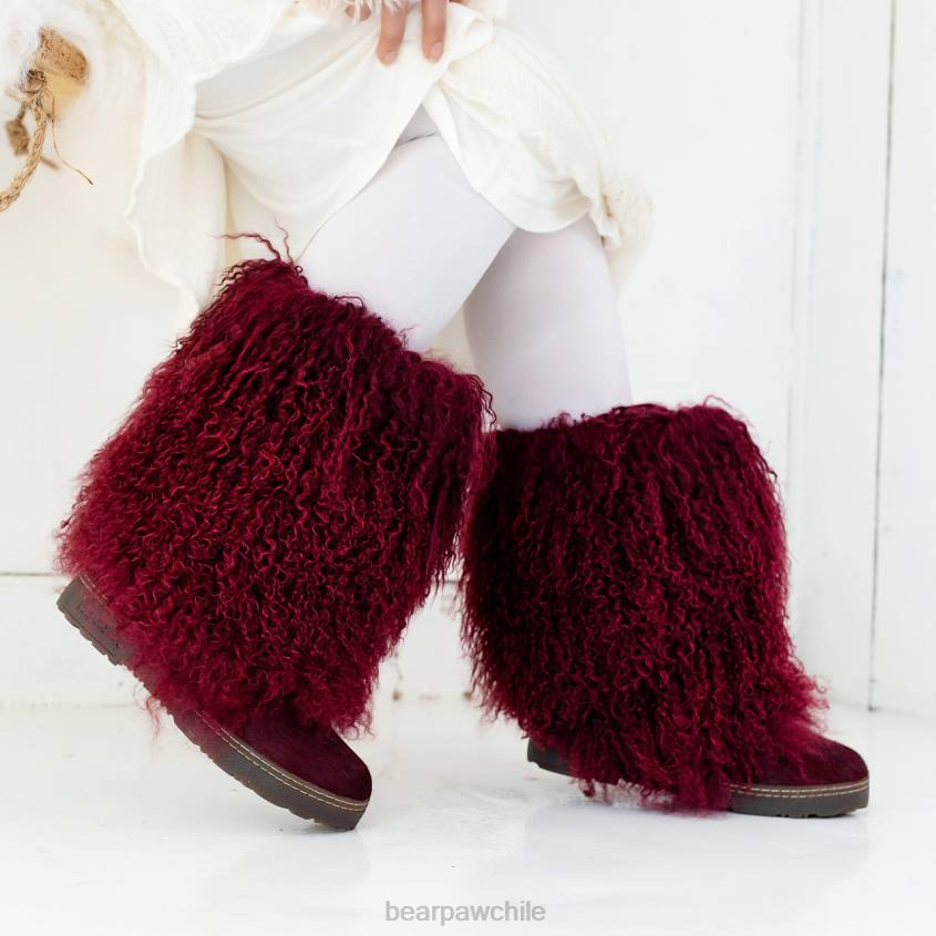botas BEARPAW boetis vino mujer PD28116