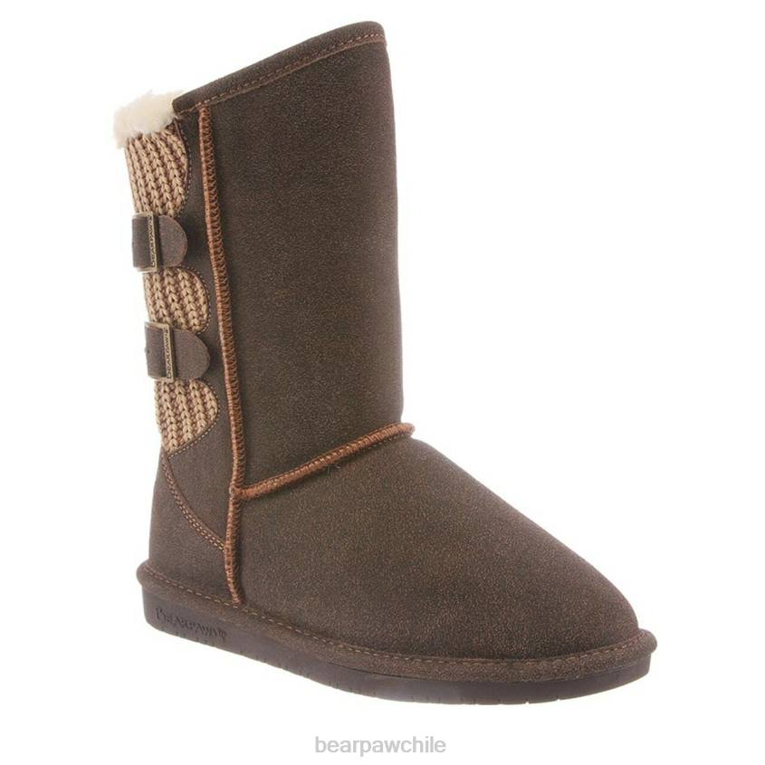 botas BEARPAW boshi castaño angustiado mujer PD28257