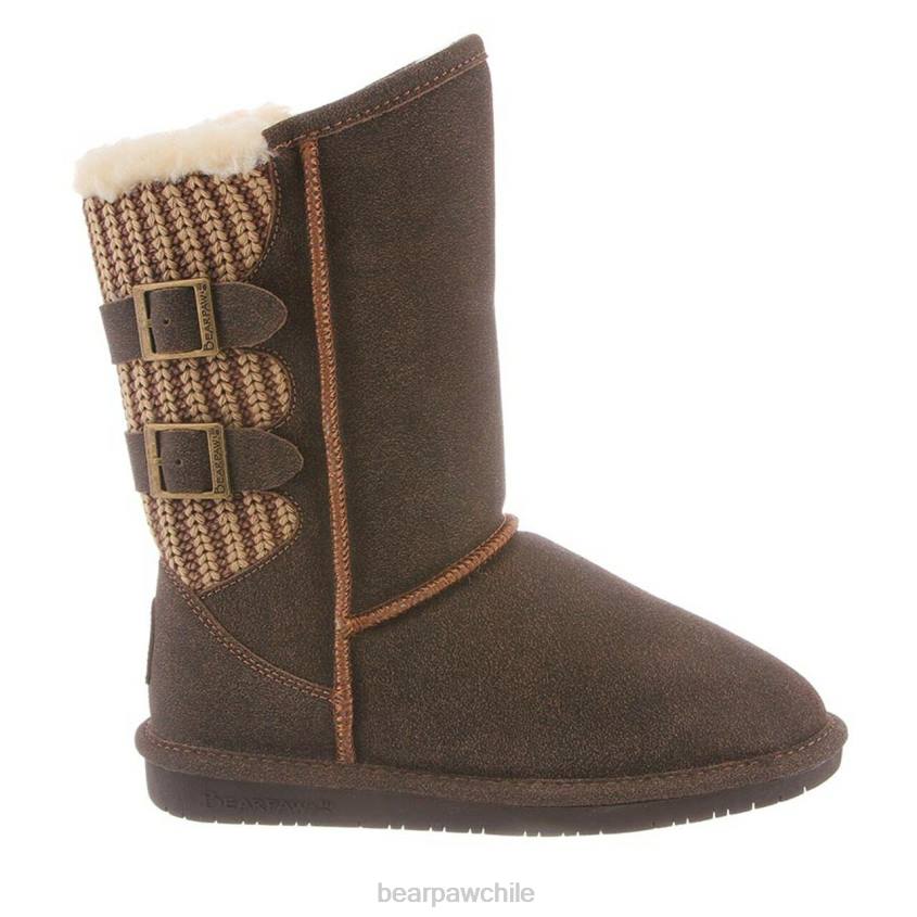 botas BEARPAW boshi castaño angustiado mujer PD28257