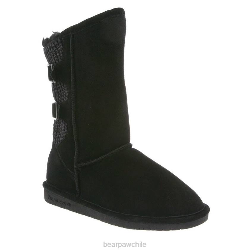 botas BEARPAW boshi negro mujer PD28115
