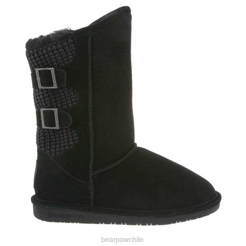 botas BEARPAW boshi negro mujer PD28115