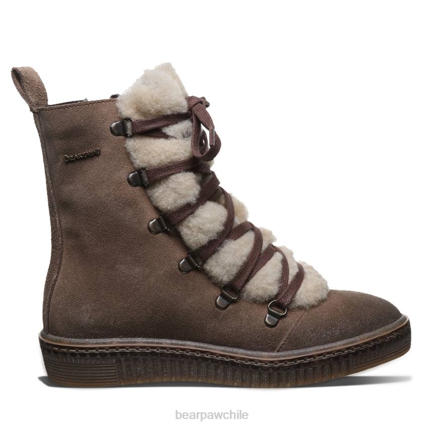 botas BEARPAW celeste gris pardo mujer PD284