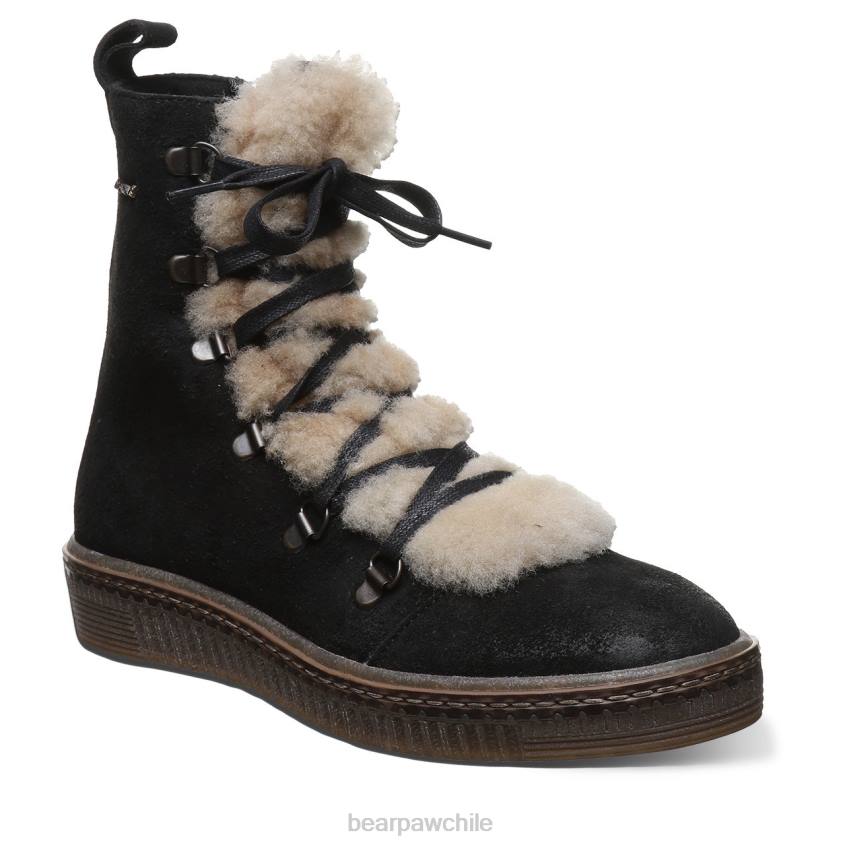 botas BEARPAW celeste negro mujer PD285
