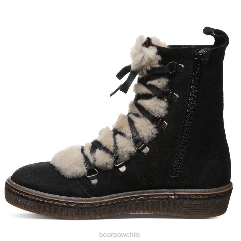 botas BEARPAW celeste negro mujer PD285